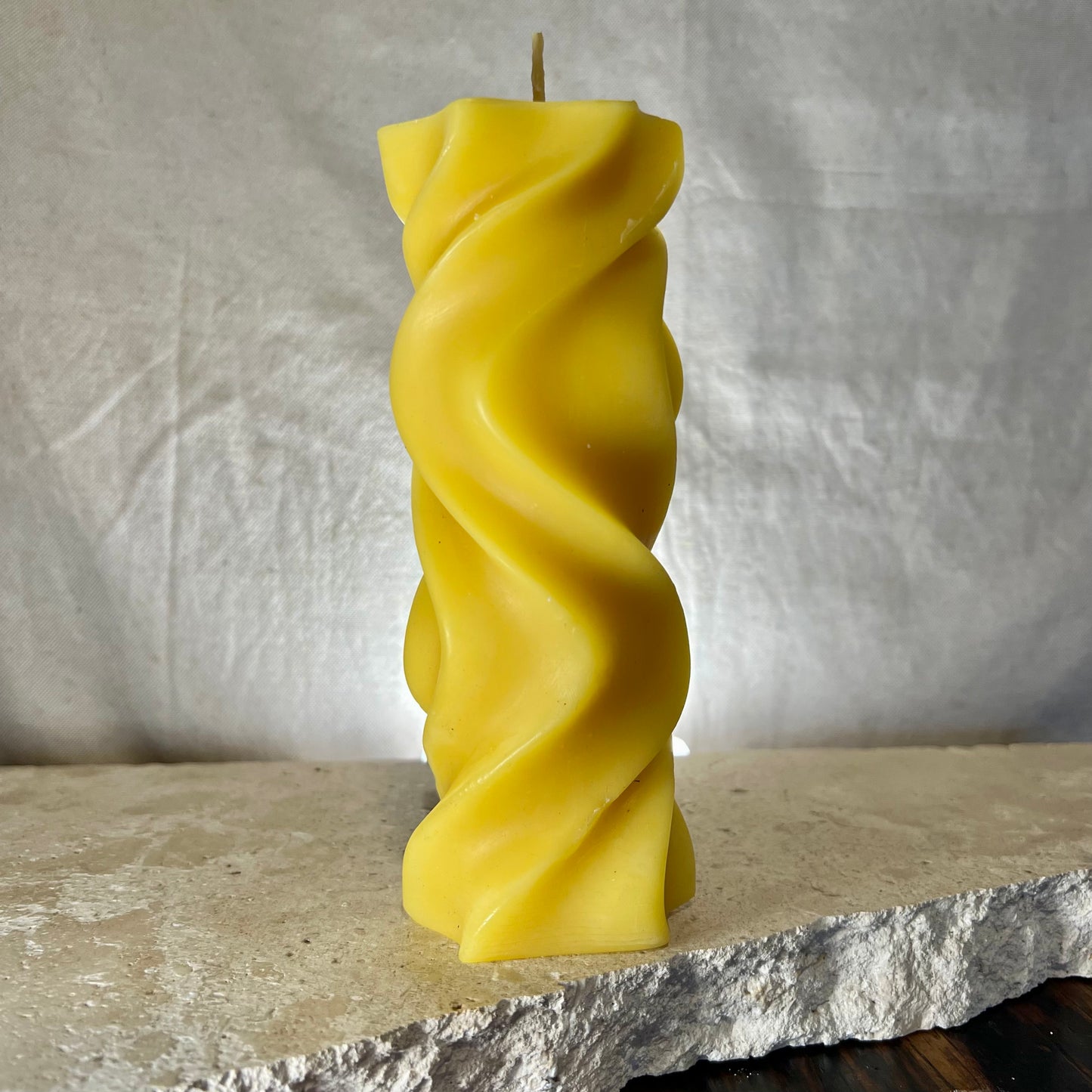 Wavy Pillar Candle
