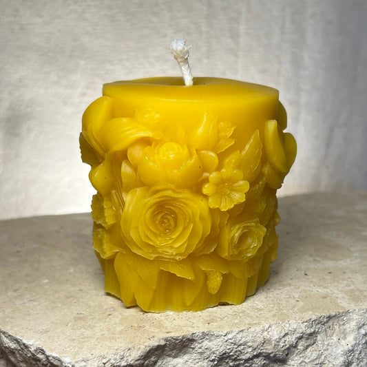 Large floral pillar